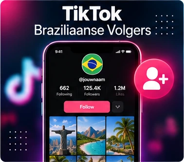 braziliaanse tiktok volgers kopen