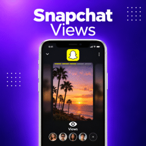 Snapchat views kopen – Snapchat-verhaal met weergaven op een smartphone