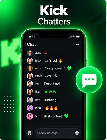 kick chatters kopen