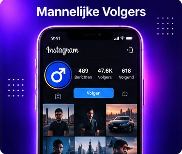 mannelijke instagram volgers kopen