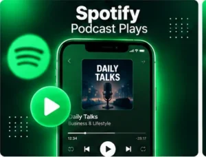 spotify podcast plays kopen