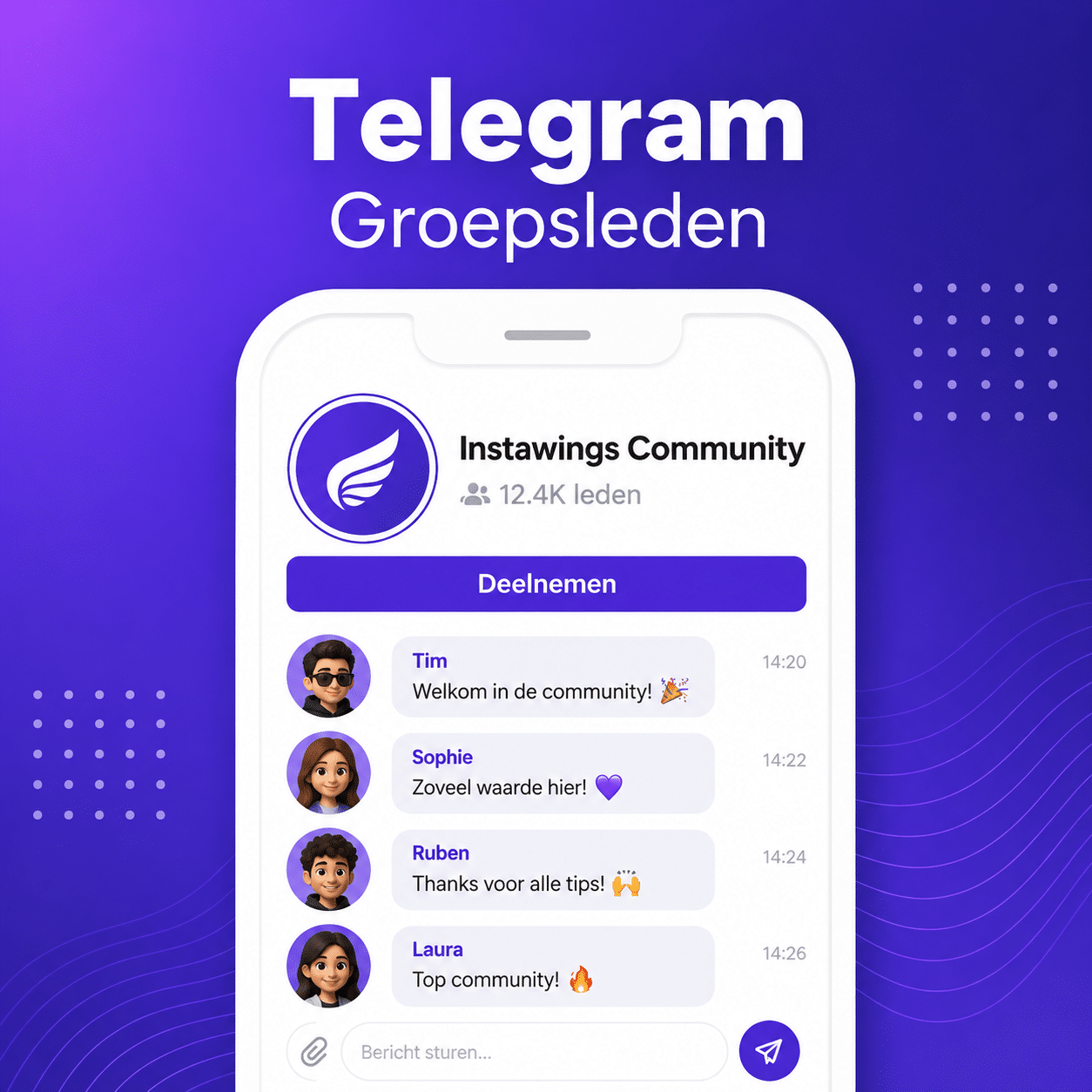 telegram groepsleden kopen