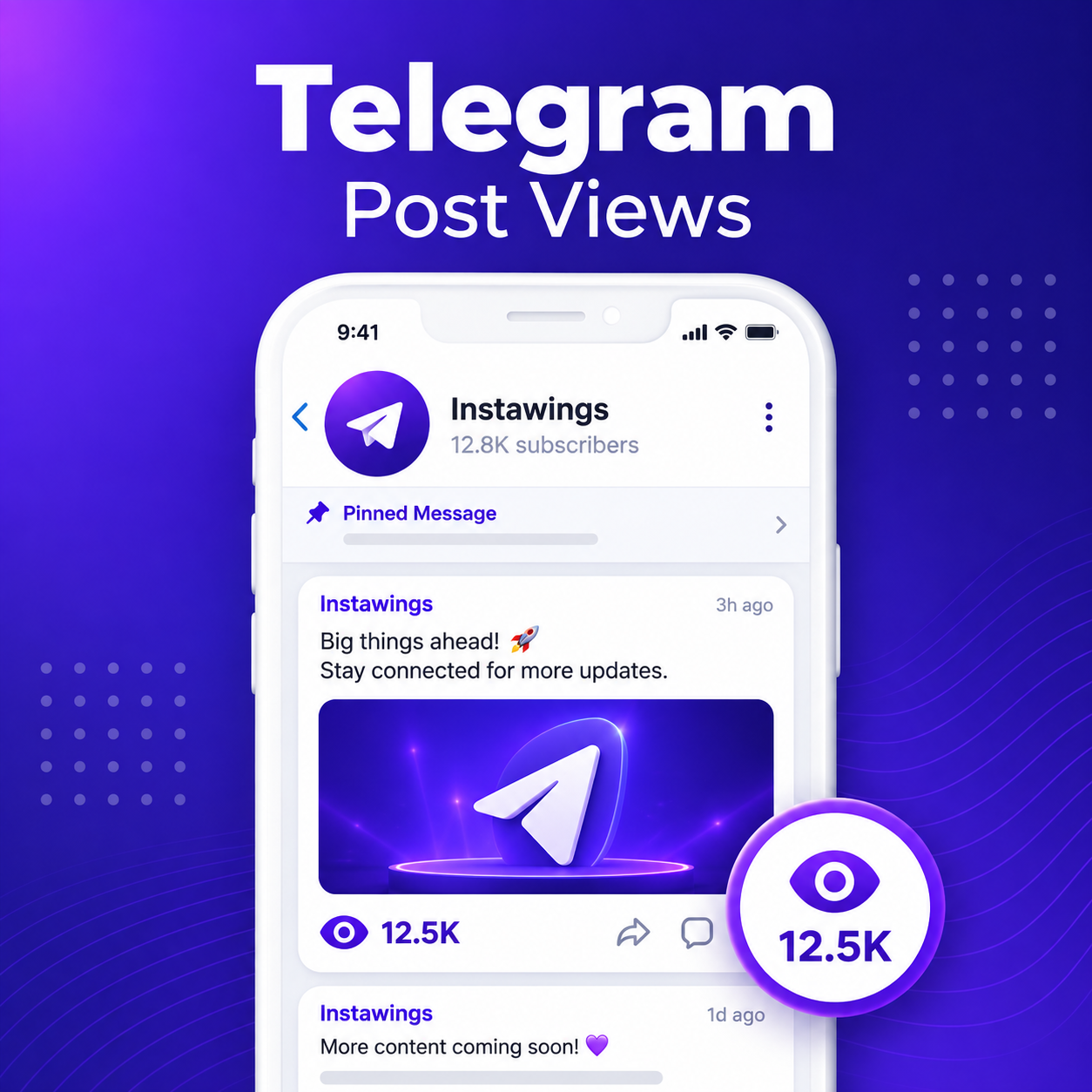 telegram post views kopen