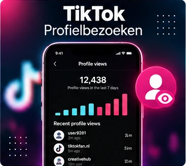 tiktok profielbezoeken kopen