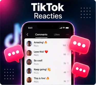 tiktok reacties kopen