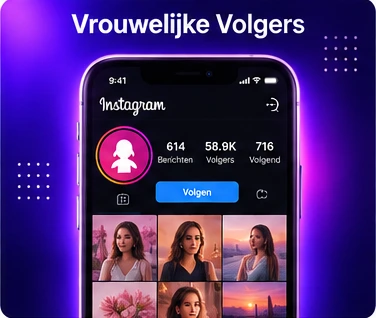 vrouwelijke instagram volgers kopen