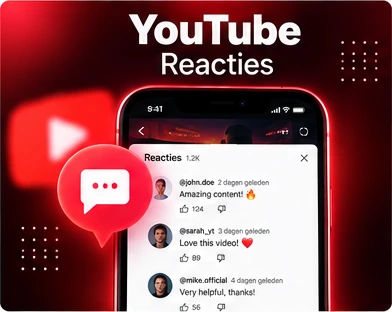 youtube reacties kopen